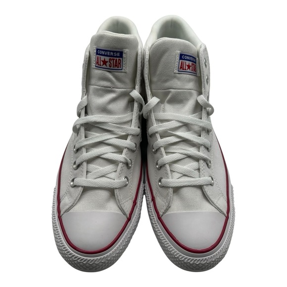 Converse CTAS Malden Street Mid Shoes Mens Sz 12 White Casual Sneakers A00812F‎ main image 8